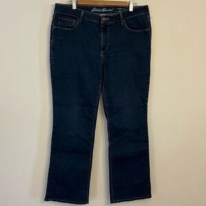 Eddie Bauer Women's Slightly Curvy Boot Cut Jeans